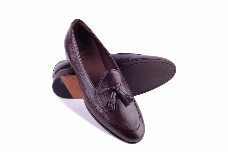 podeszwa skórzana, lekkie buty, loafer do garnituru