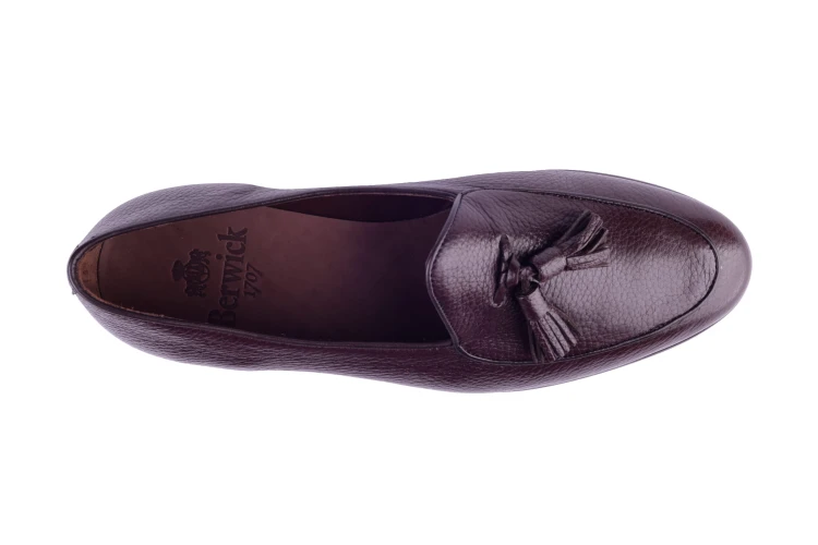 klasyczny loafer nan ślub, skórzane tassel loafer