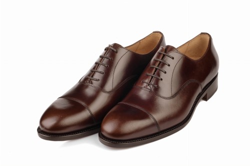 7748-halley-pull cap toe oxford leather sole