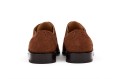 7735 partigiani, zamsz, oxford, half brogues, półbuty zamszowe, smart casual