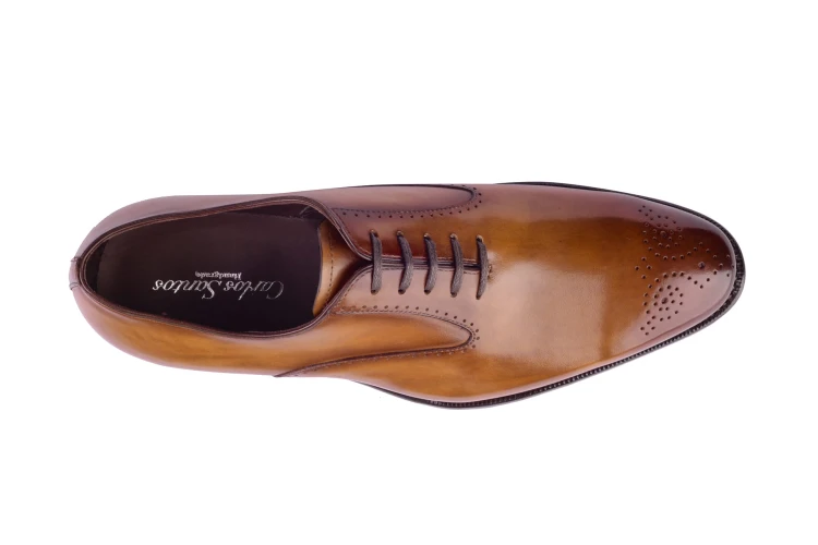 eleganckie buty do garnituru, buty na ślub, buty na ślub jasny brąz