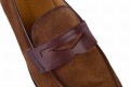 penny loafer, brązowe penny