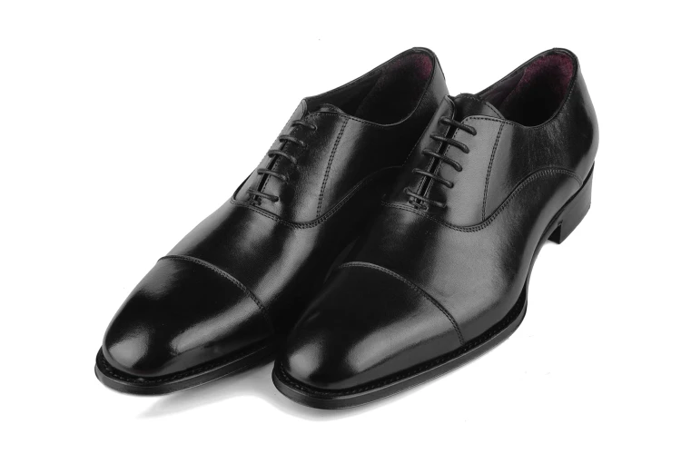 buty wizytowe, buty na ślub, czarne oksfordy
