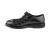 Partigiani 8719 Black Derby szyte z cielęcej skóry