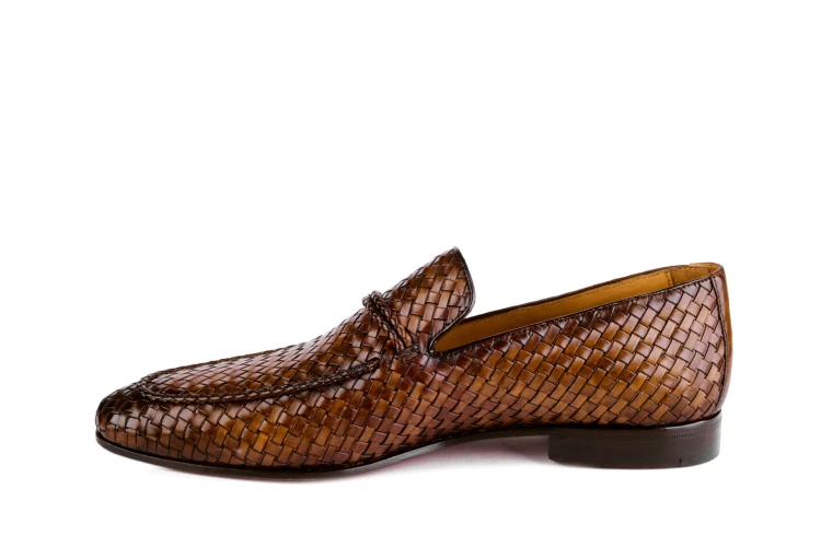 Partigiani , marka własna, buty na lata, wygodne buty wsuwane, brązowe buty z plecionki