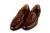 Tassell loafers ze skóry groszkowej