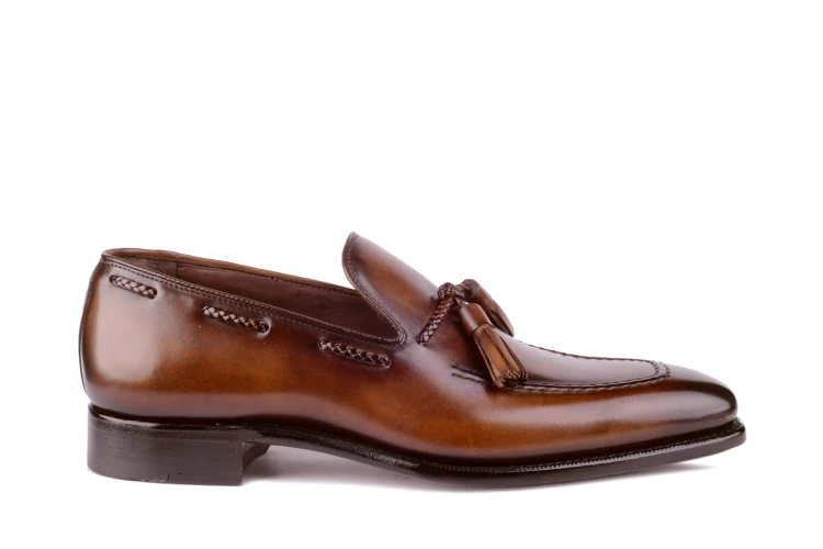Carlos Santos 9355 Algarve Hidden Chanel eleganckie buty wsuwane