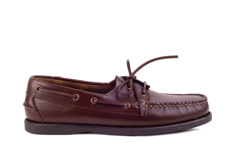 Buty żeglarskie ze skóry olejowanej