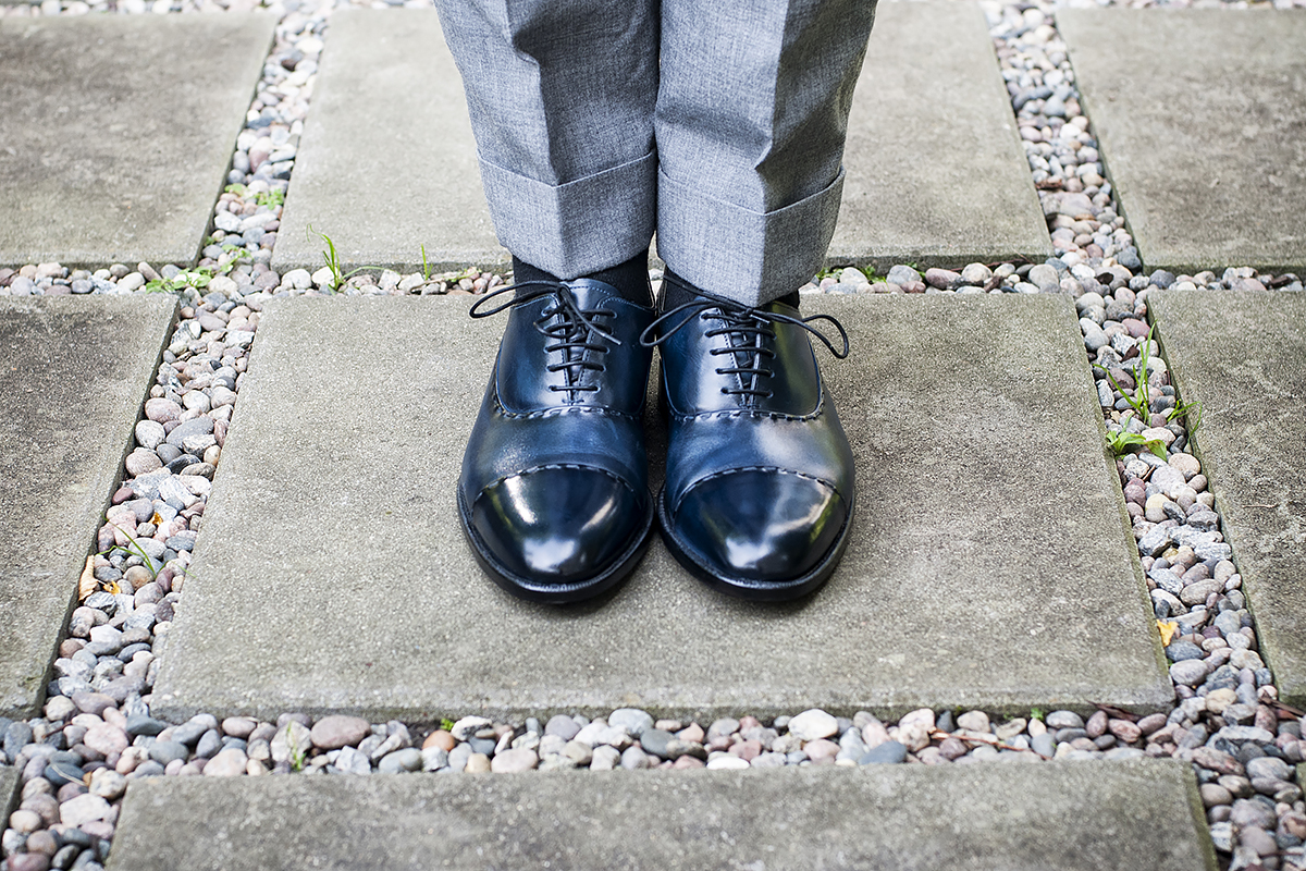 Eleganckie buty szyte metodą Goodyear Welted