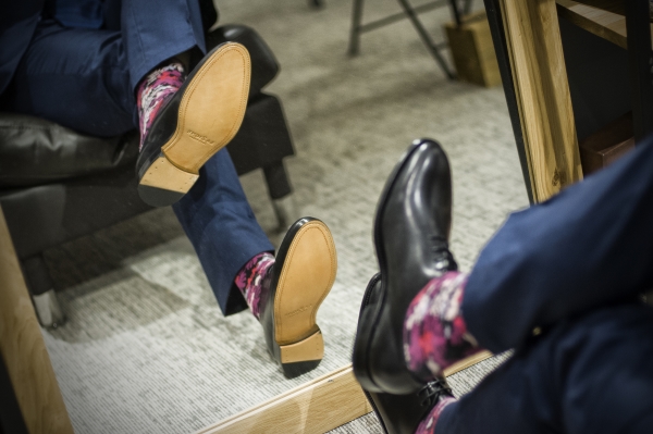 Eleganckie buty męskie typu lotniki