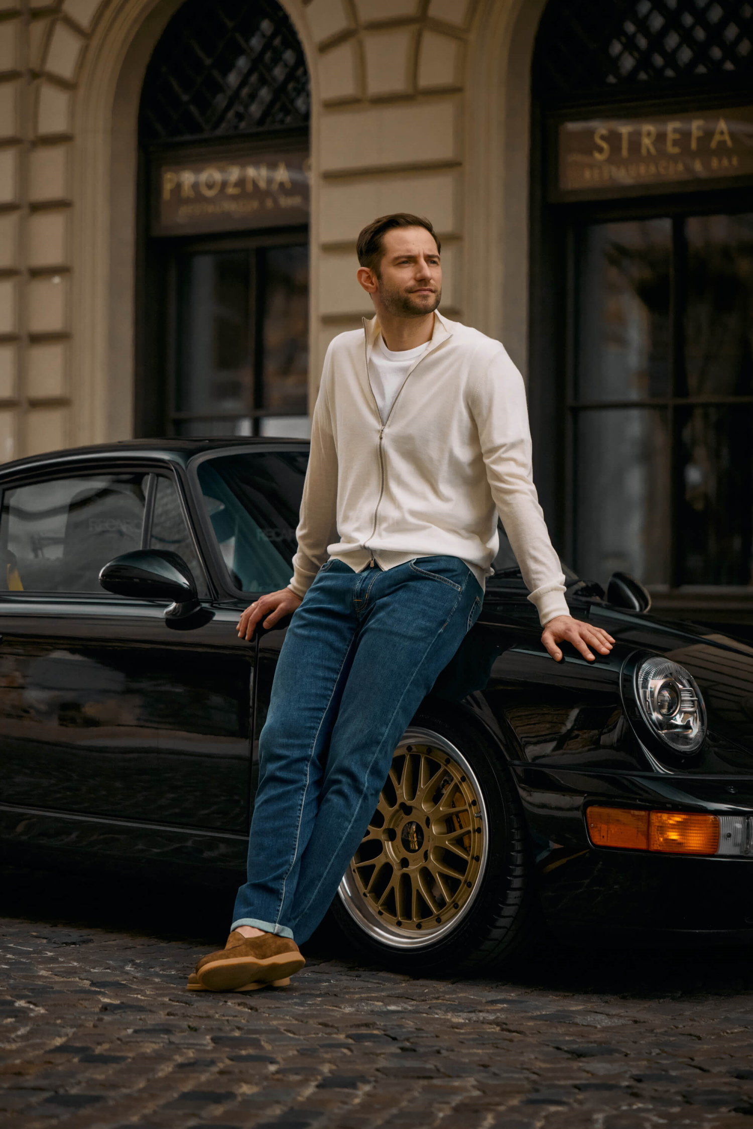 Swobodny strój idealny do pracy w domu - miękkie buty Berwick