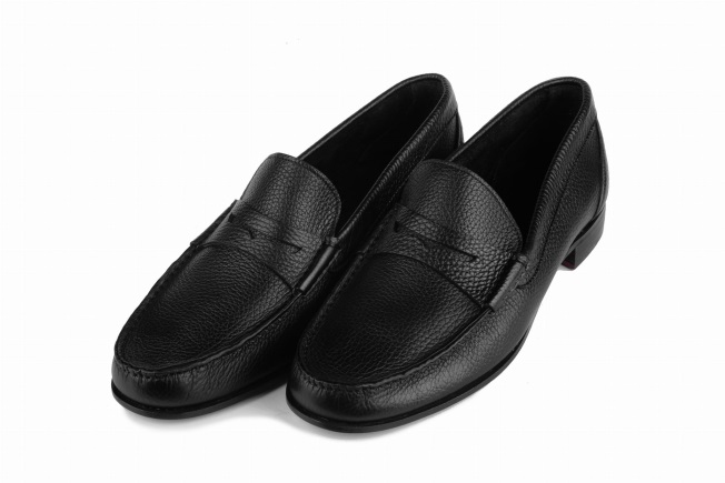 Berwick, skóra groszkowa, mokasyny