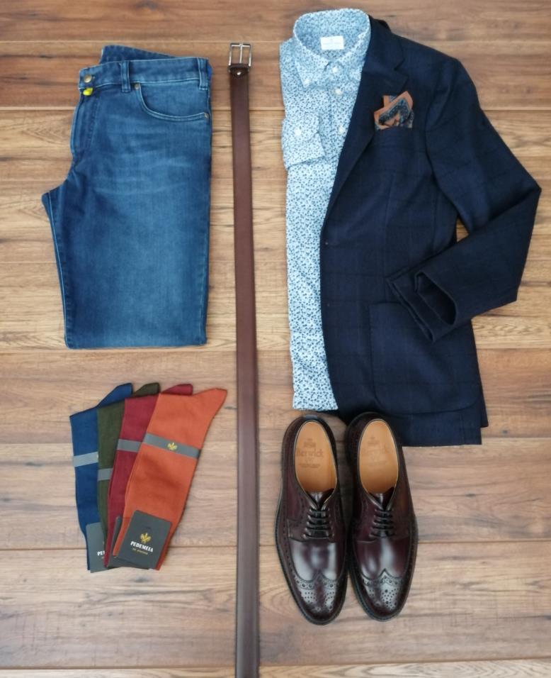 Klasyczne Buty, smart casual, koszula, Emanuel Berg