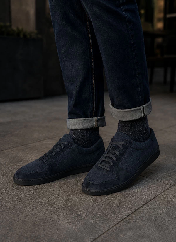 Partigiani 7623 Wool Luxury Sneakers