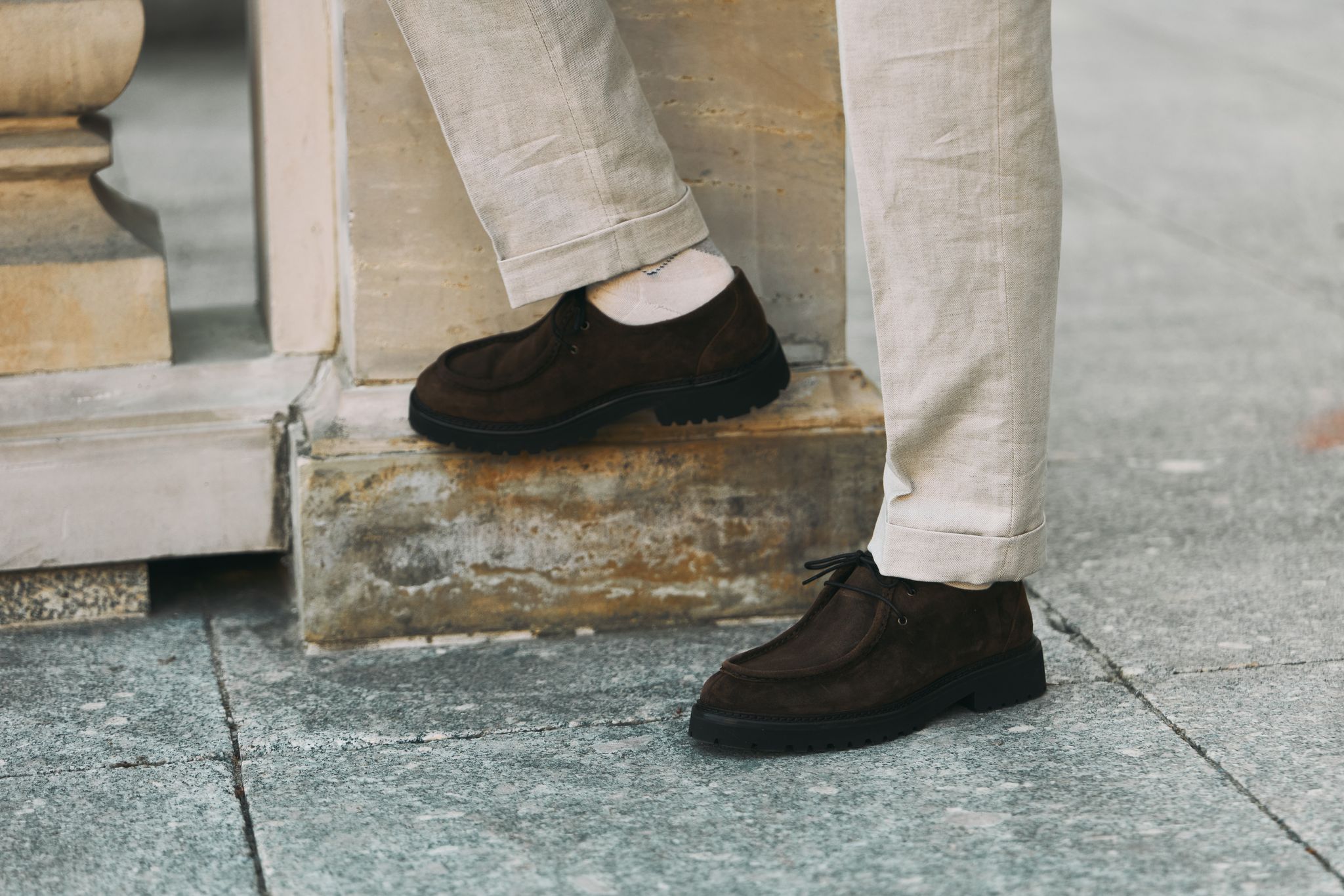 Partigiani spodnie i buty