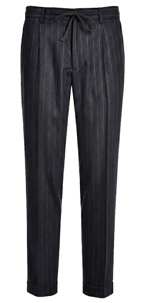 eleganckie joggery w prązki