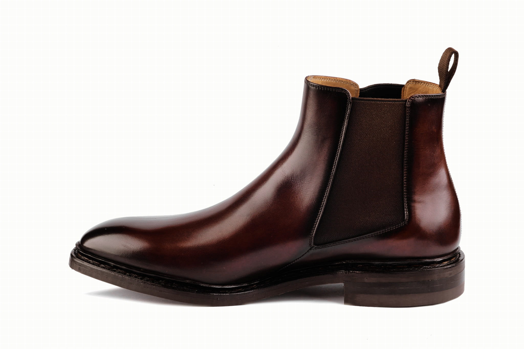 szyte buty za kostke , buty santos