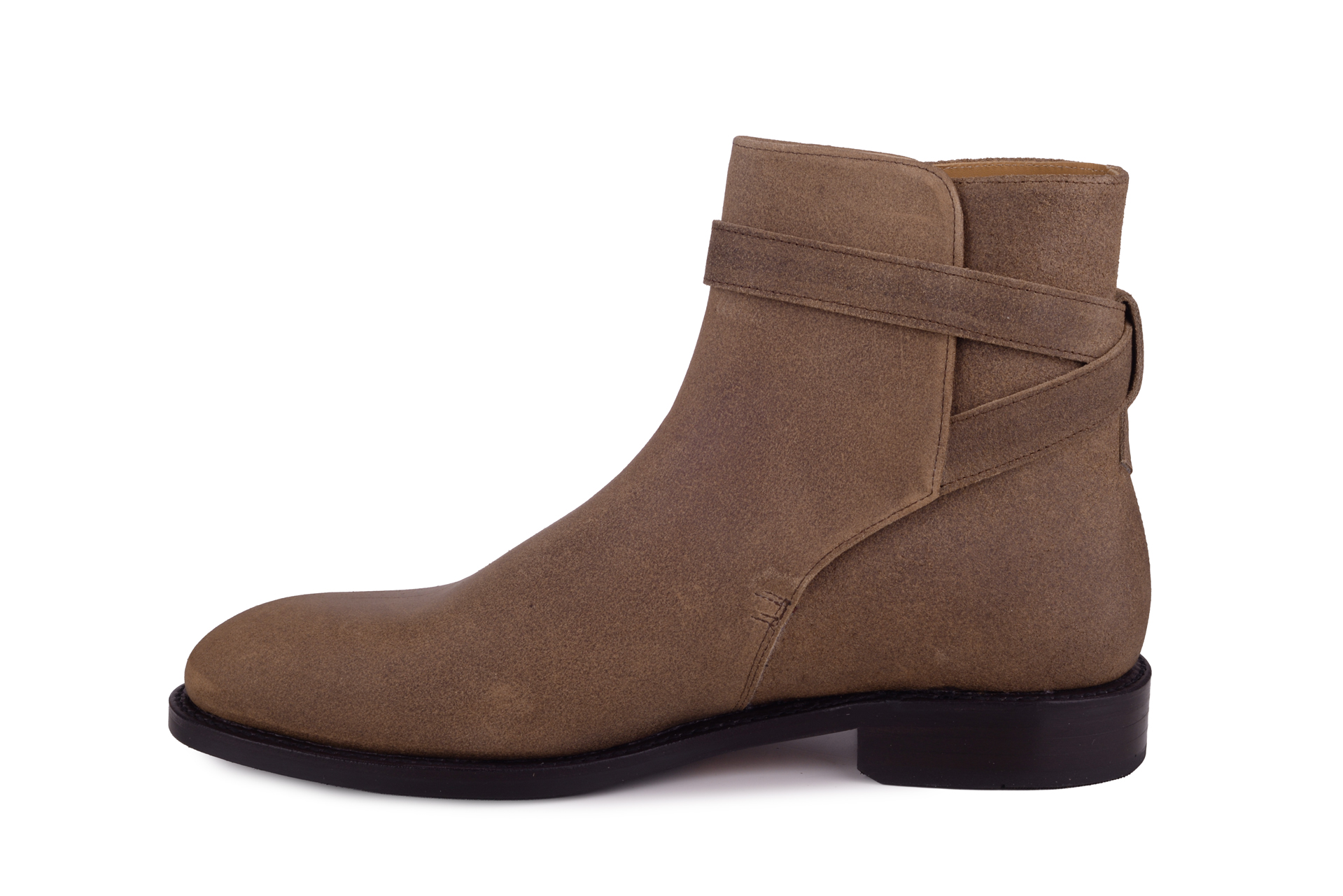 Buty za kostkę szyte goodyer welted