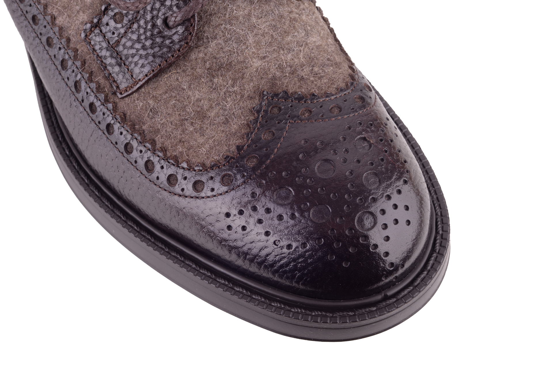 buty casualone na jesien skórzane meskie