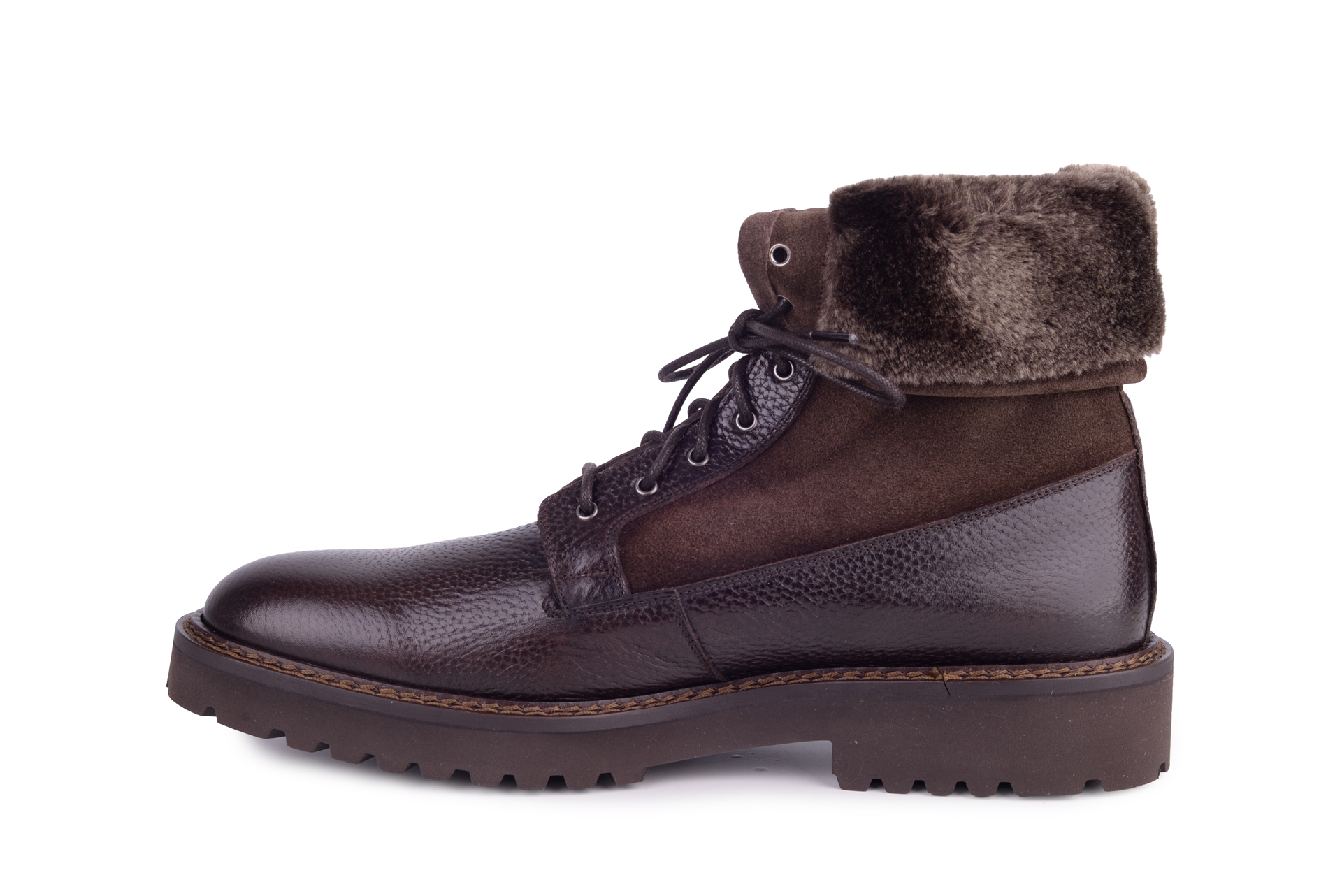 buty ze skóry cielęcej , szyte
