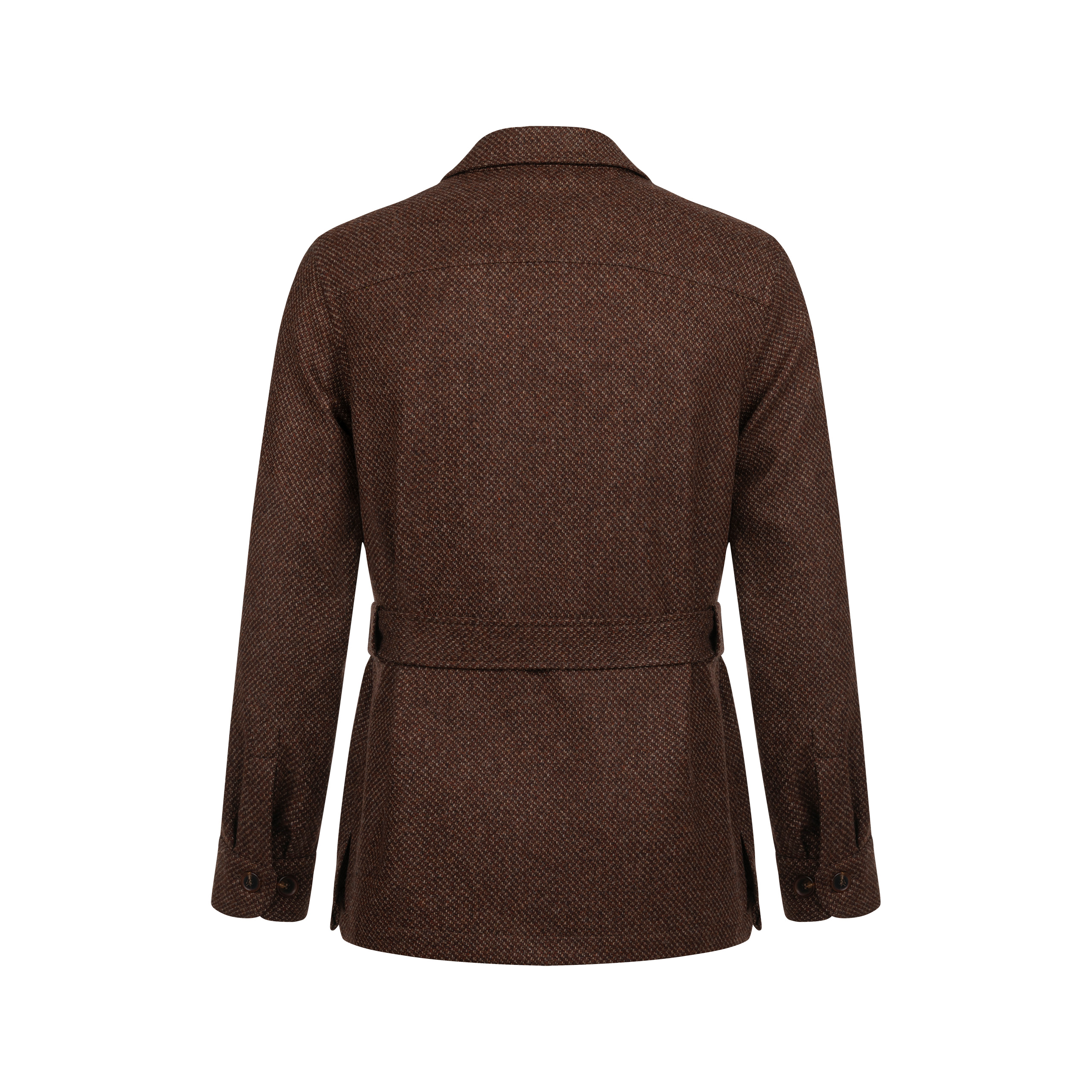 safari jacket z tweedu